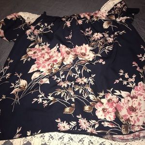 Off the shoulder blouse